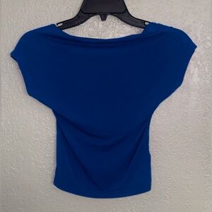 SHEIN Royal blue backless tee Size: Xs